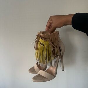 ALDO fringe heels
